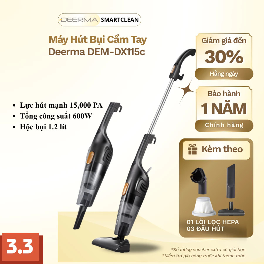 Máy Hút Bụi Deerma DX115C